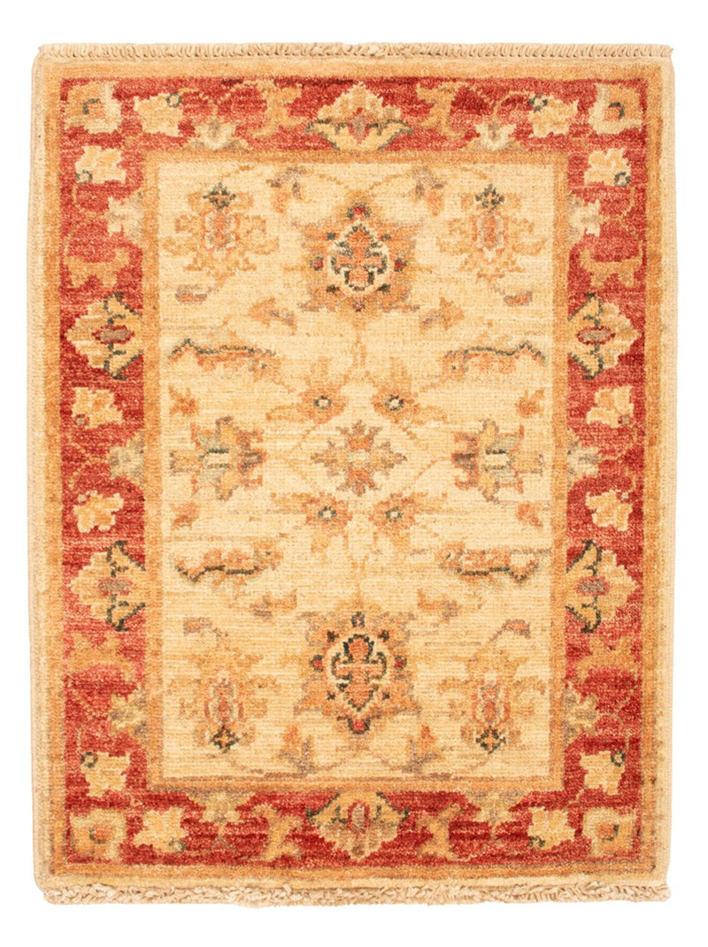 Ziegler Teppich - 66 x 51 cm - beige