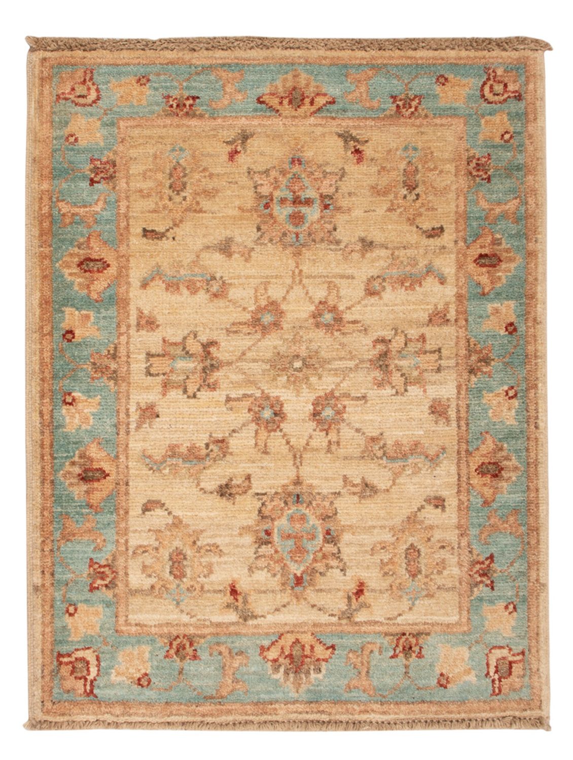 Ziegler Teppich - 68 x 53 cm - beige