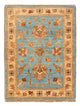 Ziegler Teppich - 66 x 50 cm - blau