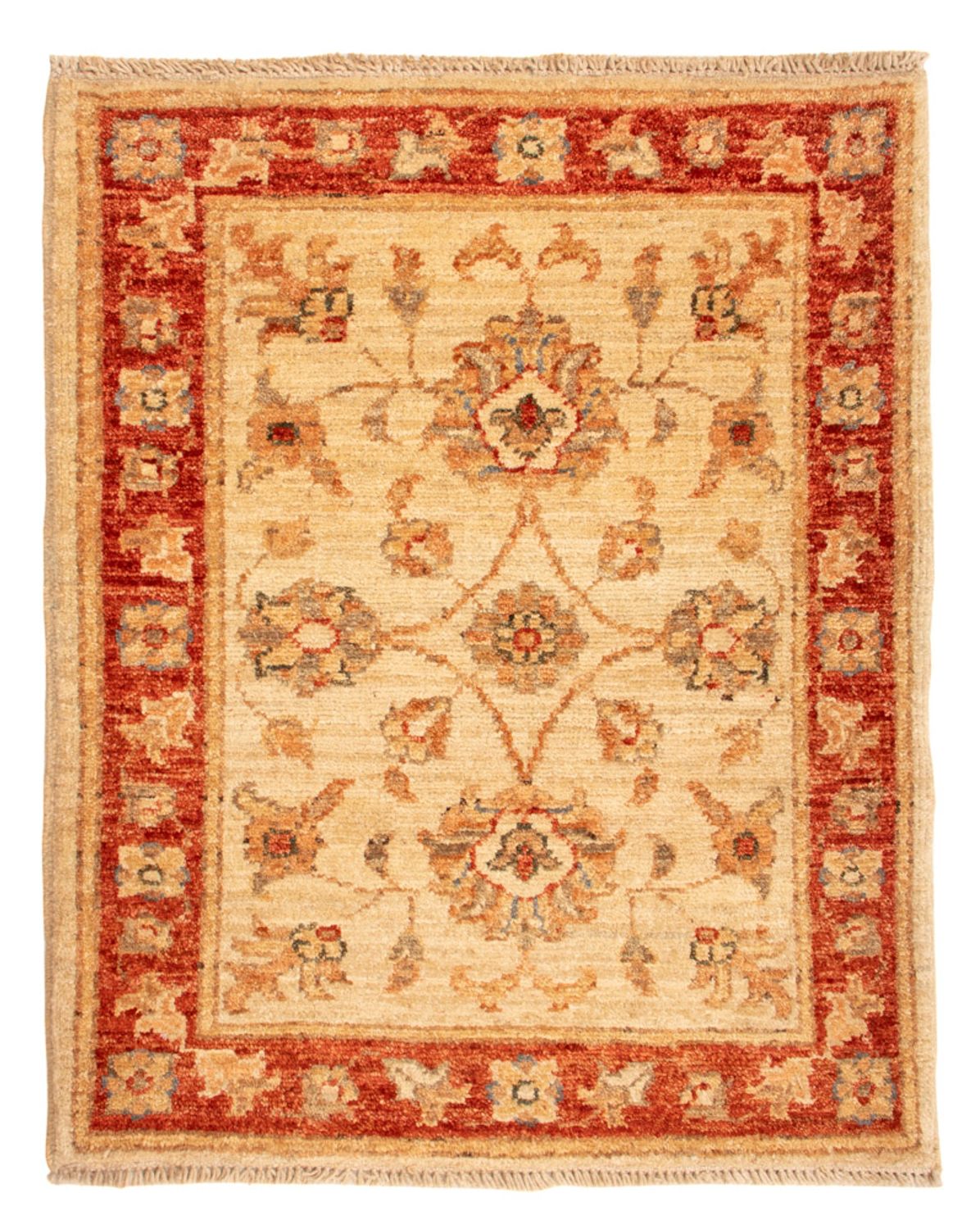 Ziegler Teppich - 69 x 56 cm - beige