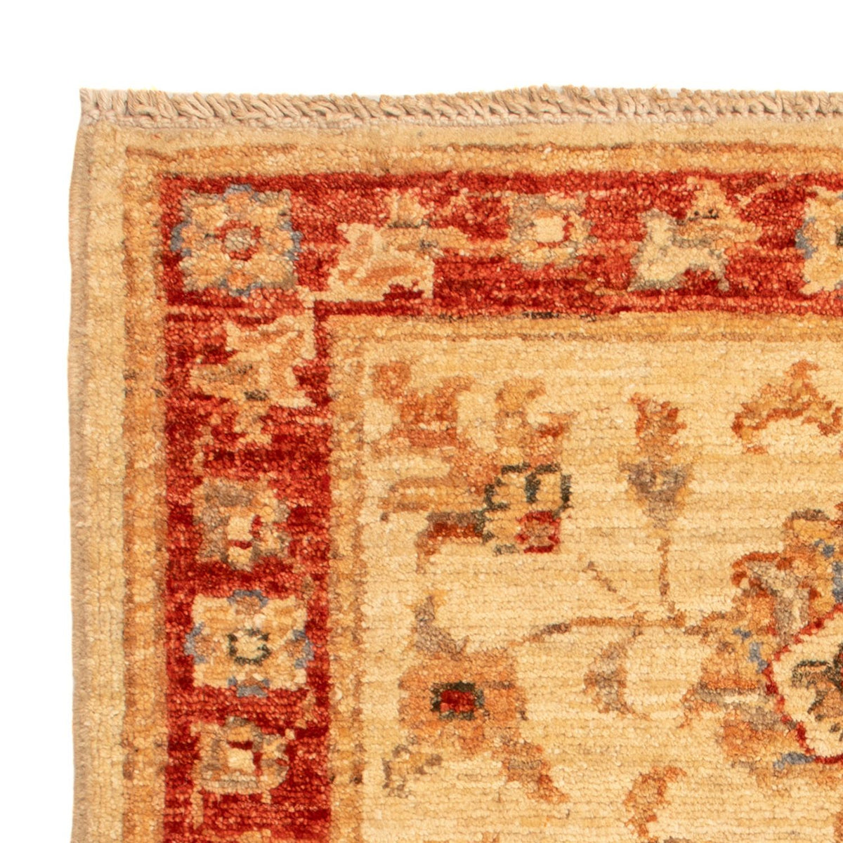 Ziegler Teppich - 69 x 56 cm - beige