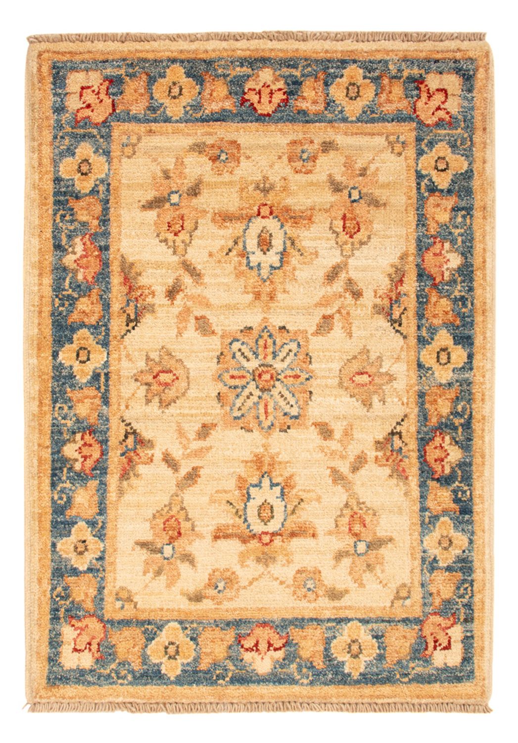 Ziegler Teppich - 73 x 50 cm - beige