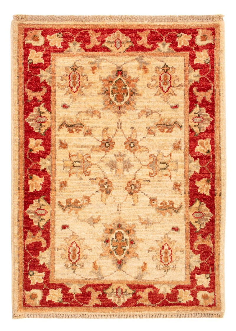 Ziegler Teppich - 70 x 53 cm - beige