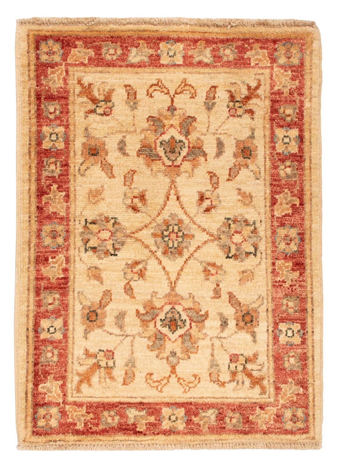 Ziegler Teppich - 72 x 53 cm - beige