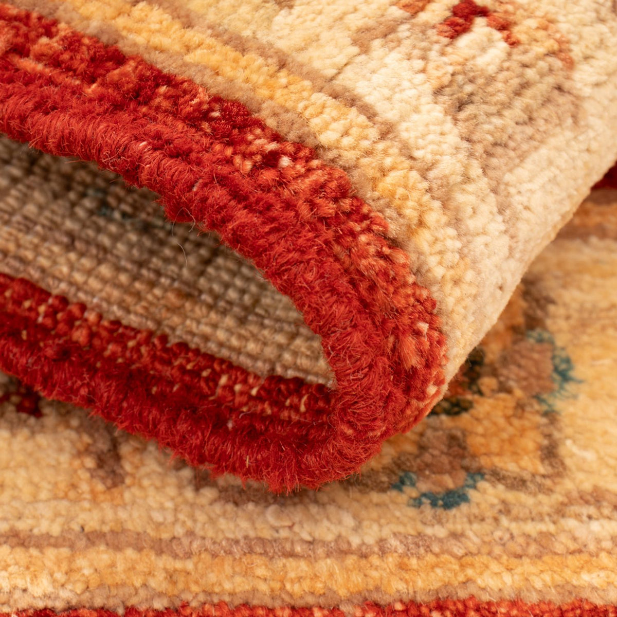 Ziegler Teppich - 70 x 53 cm - rot