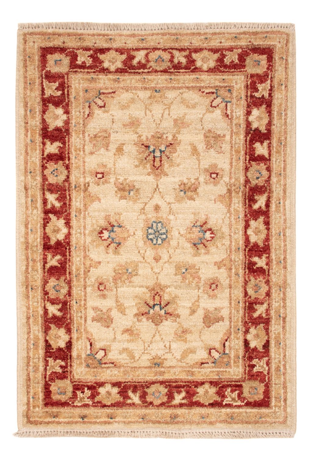 Ziegler Teppich - 69 x 48 cm - beige