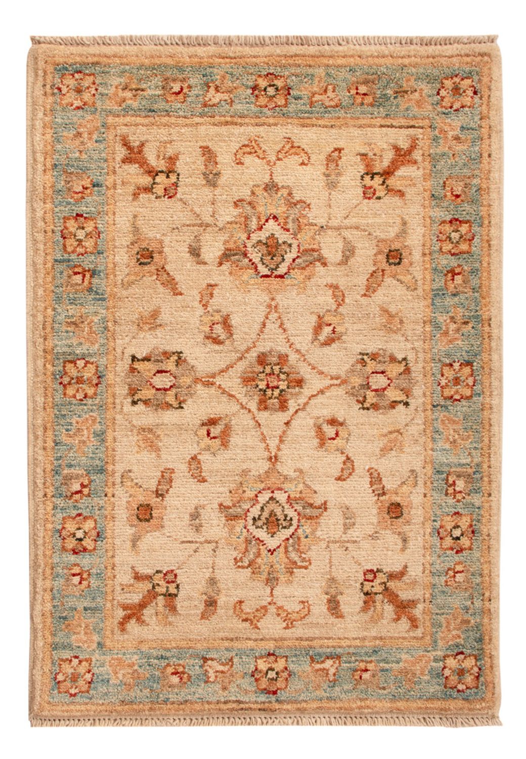 Ziegler Teppich - 72 x 50 cm - beige