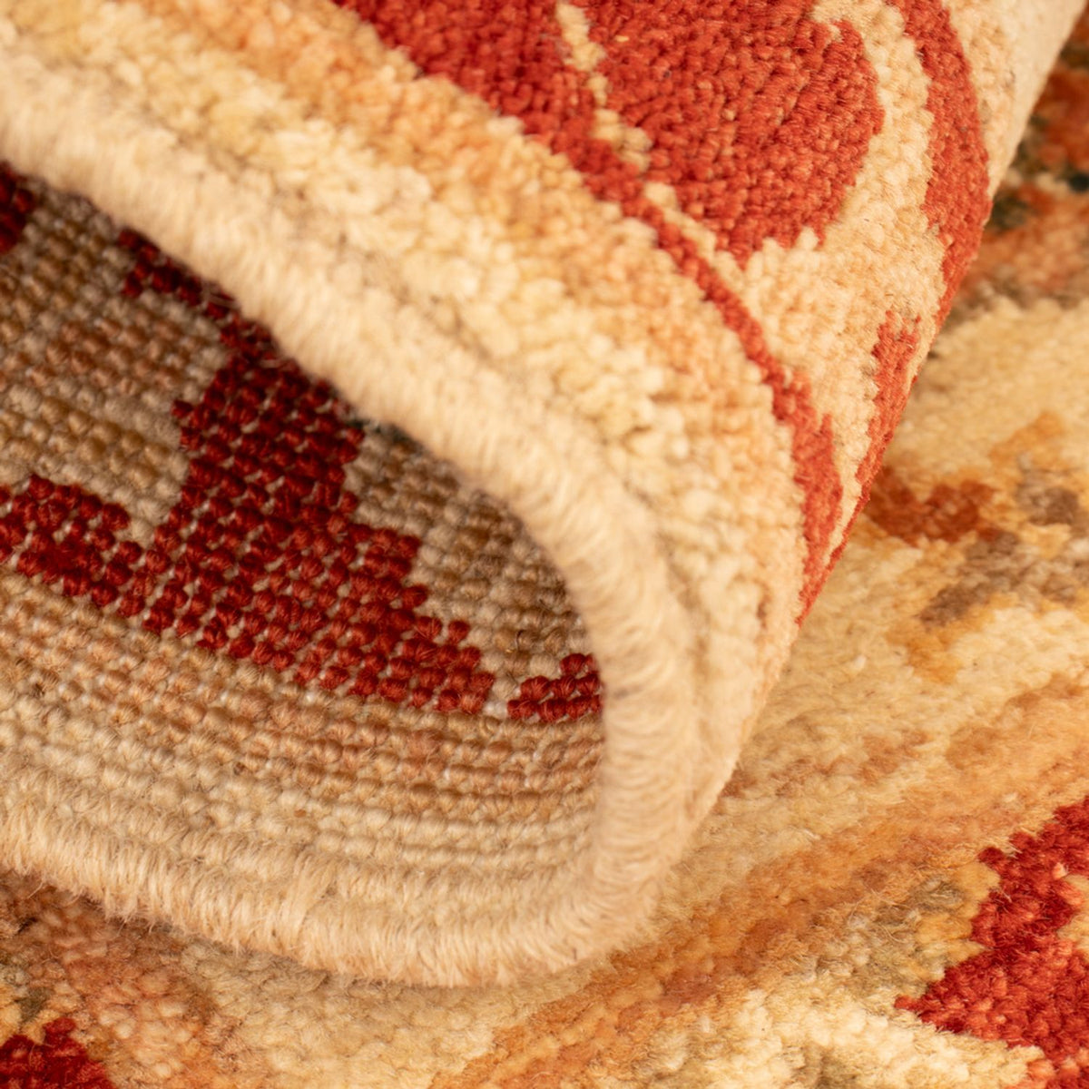 Ziegler Teppich - 66 x 51 cm - beige