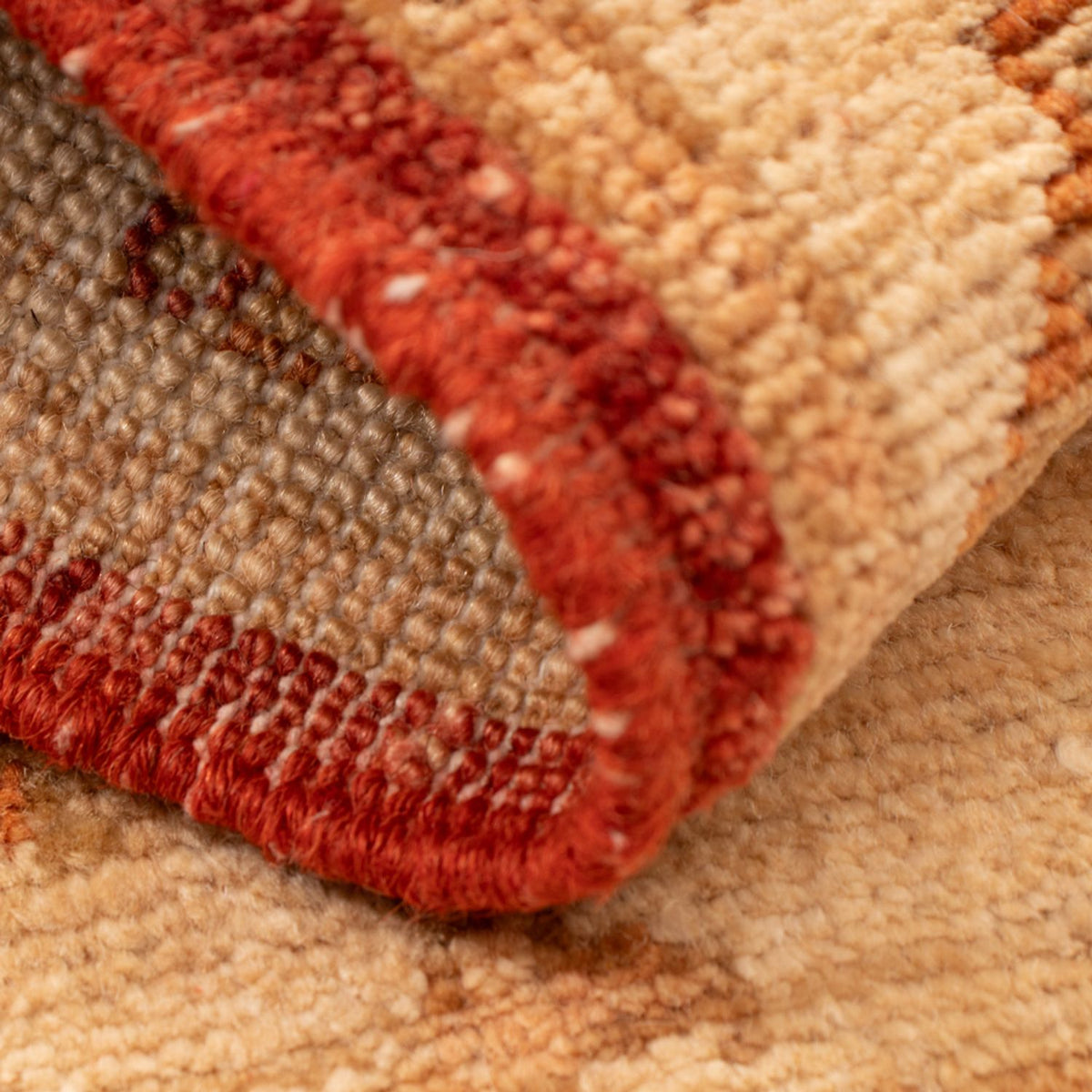 Ziegler Teppich - 67 x 53 cm - rot