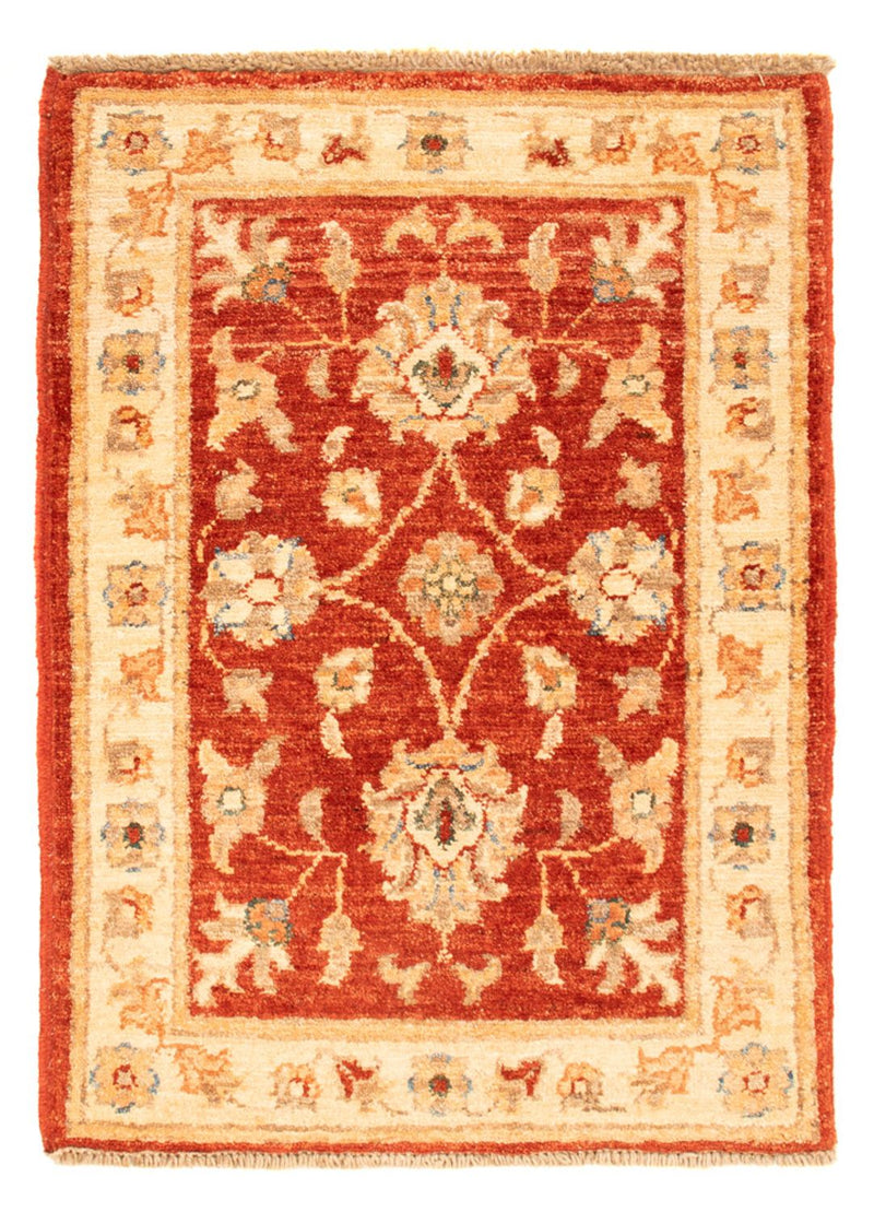 Ziegler Teppich - 68 x 50 cm - rot