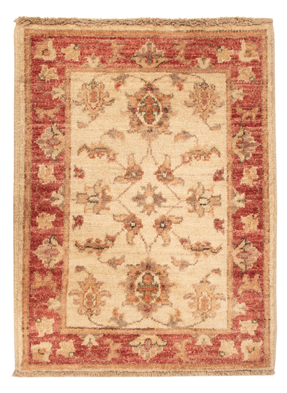Ziegler Teppich - 69 x 50 cm - beige