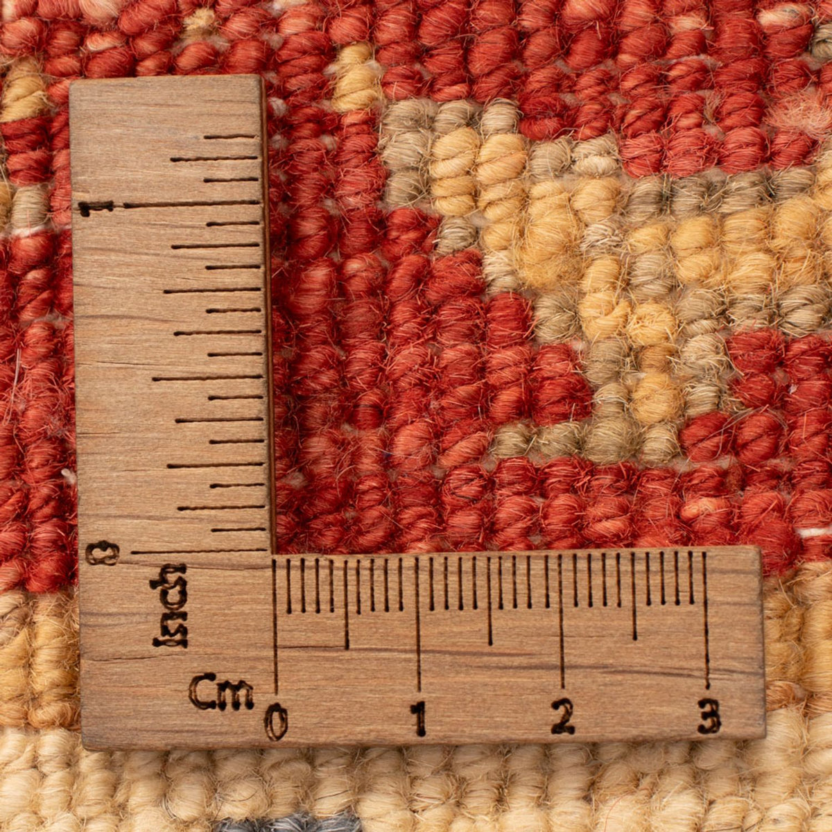 Ziegler Teppich - 67 x 52 cm - rot