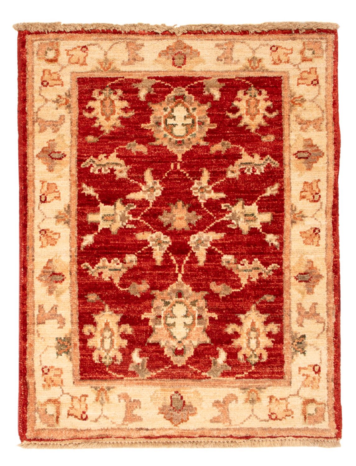 Ziegler Teppich - 68 x 51 cm - rot