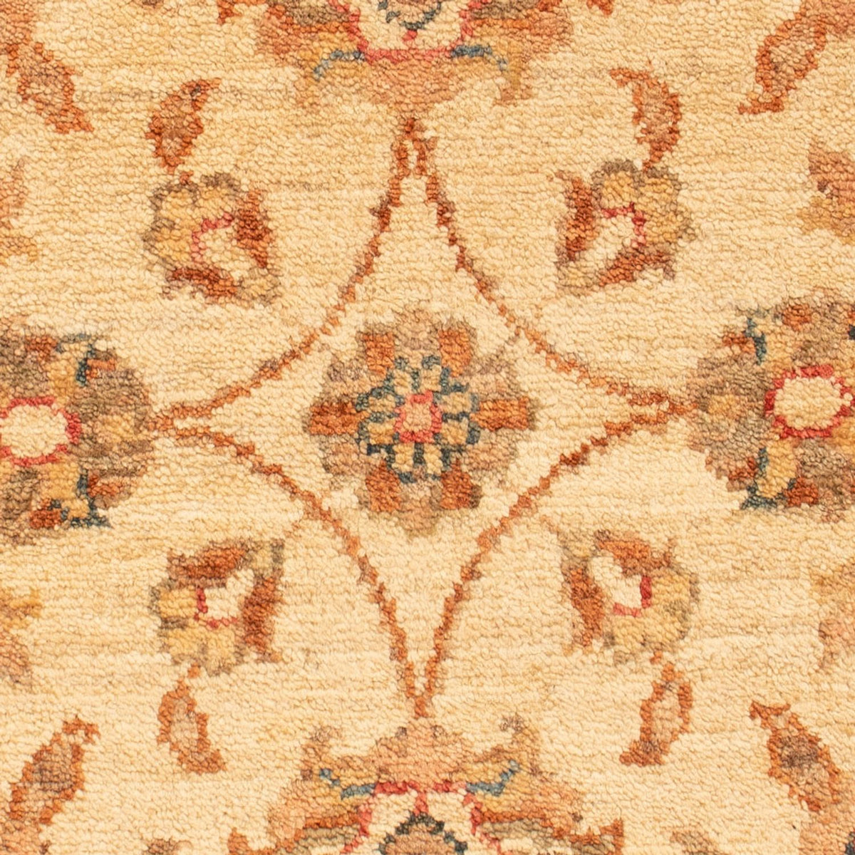 Ziegler Teppich - 70 x 51 cm - beige