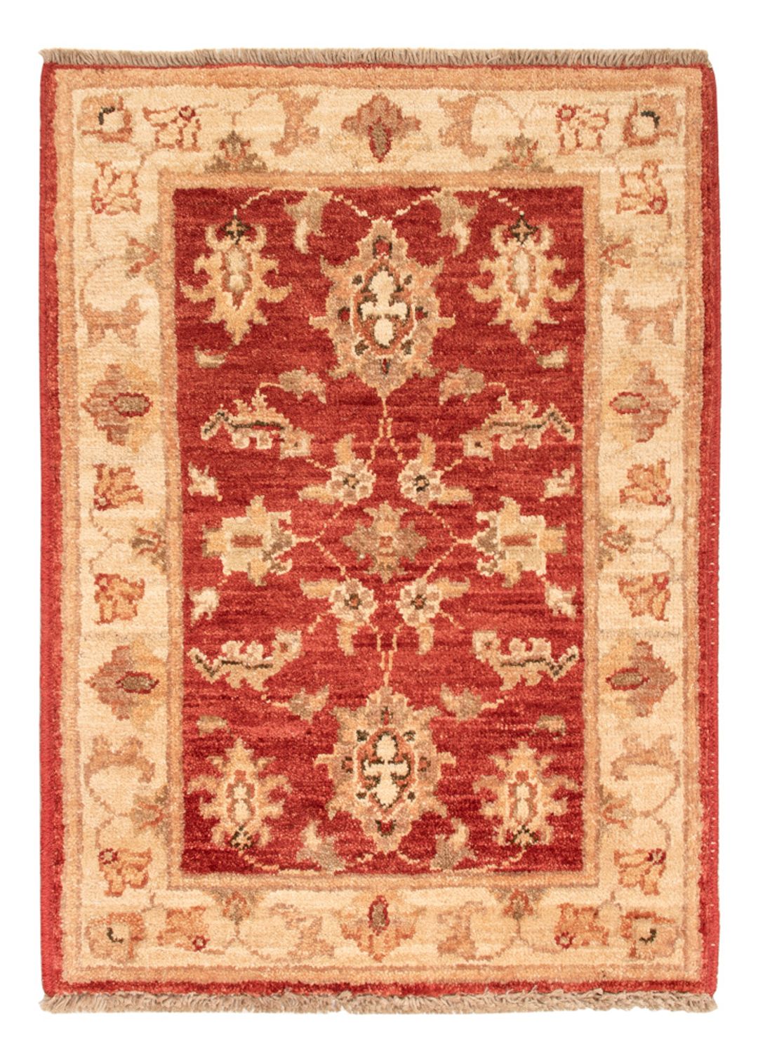 Ziegler Teppich - 68 x 50 cm - rot