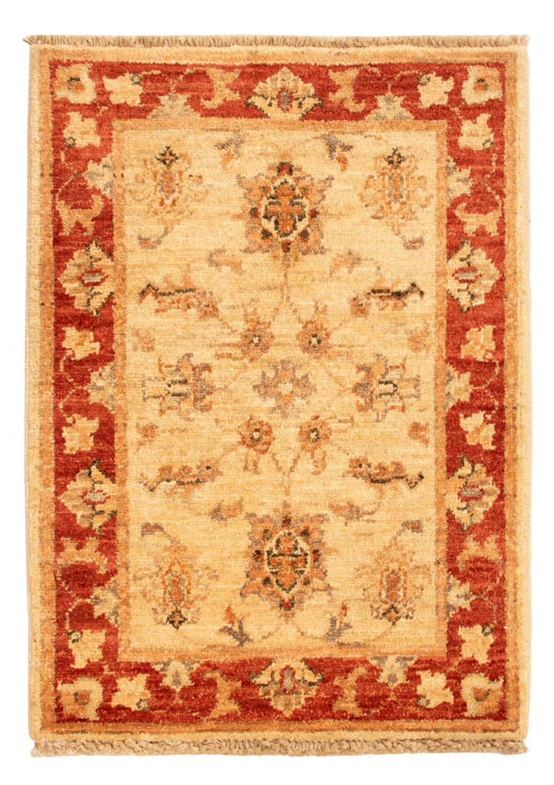 Ziegler Teppich - 70 x 52 cm - beige