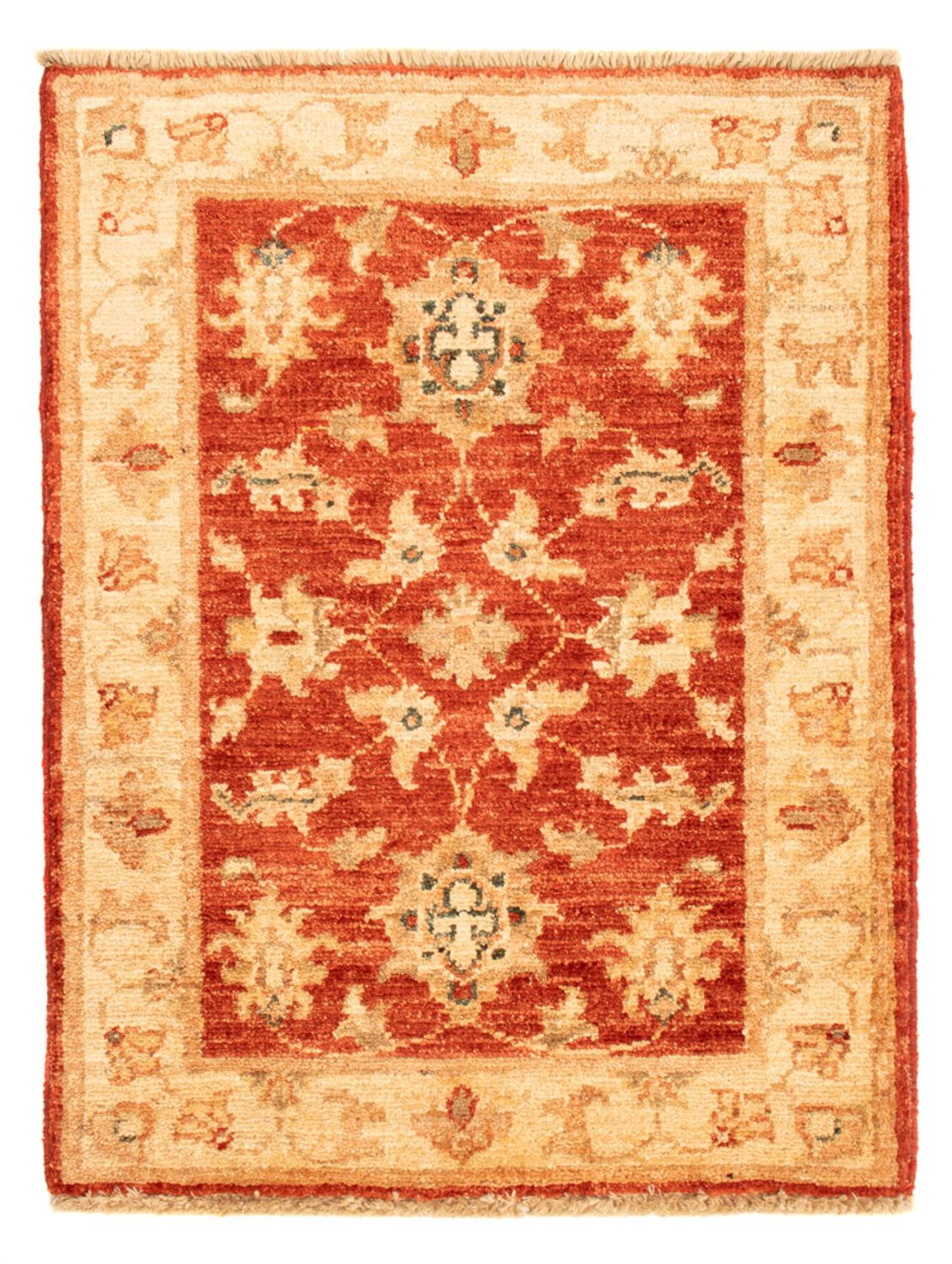Ziegler Teppich - 70 x 53 cm - rot