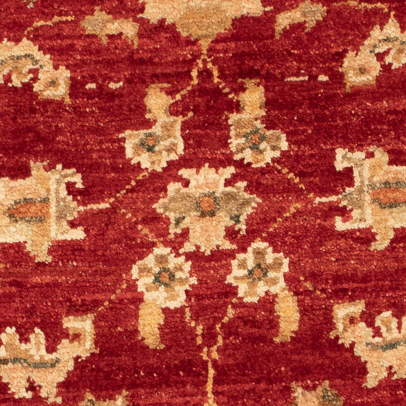 Ziegler Teppich - 69 x 50 cm - bordeauxrot