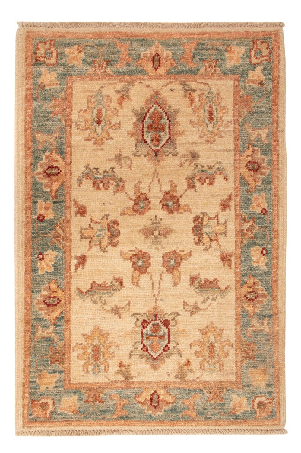 Ziegler Teppich - 76 x 50 cm - beige