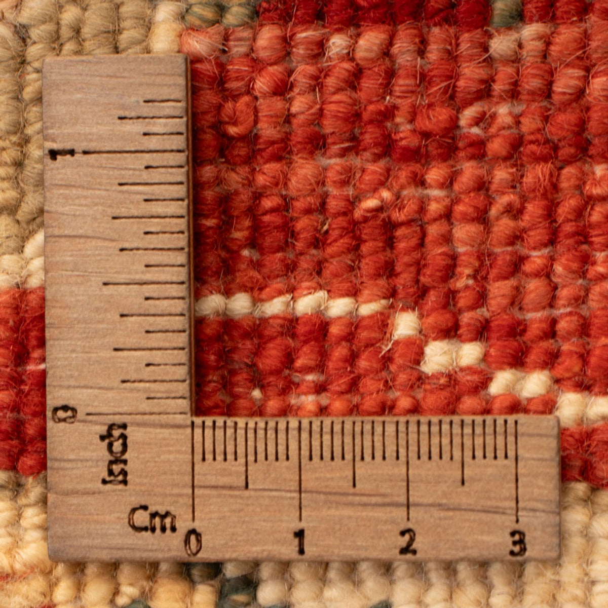 Ziegler Teppich - 67 x 49 cm - bordeauxrot