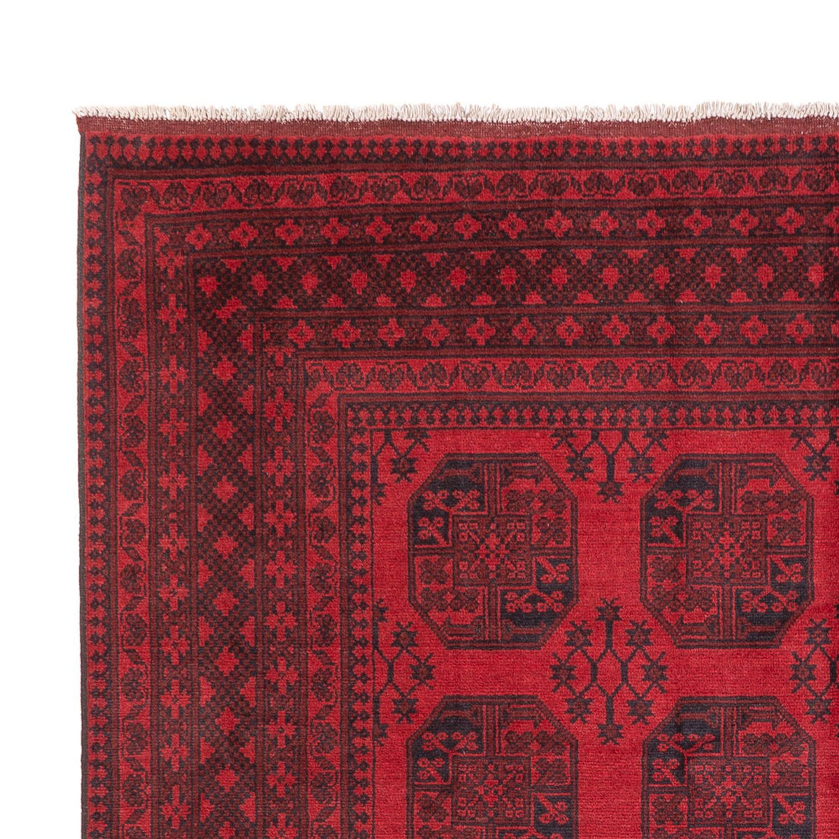 Afghan Teppich - Filpa - 346 x 246 cm - rot
