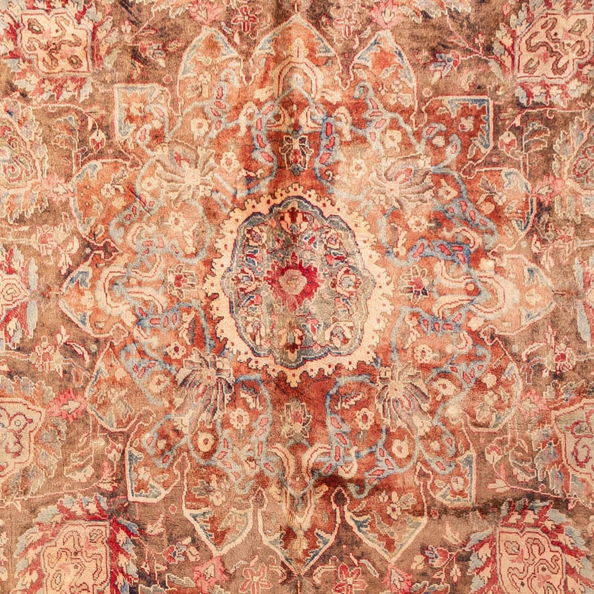 Vintage Teppich - 412 x 300 cm - dunkelbeige