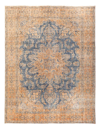 Vintage Teppich - 377 x 280 cm - blau