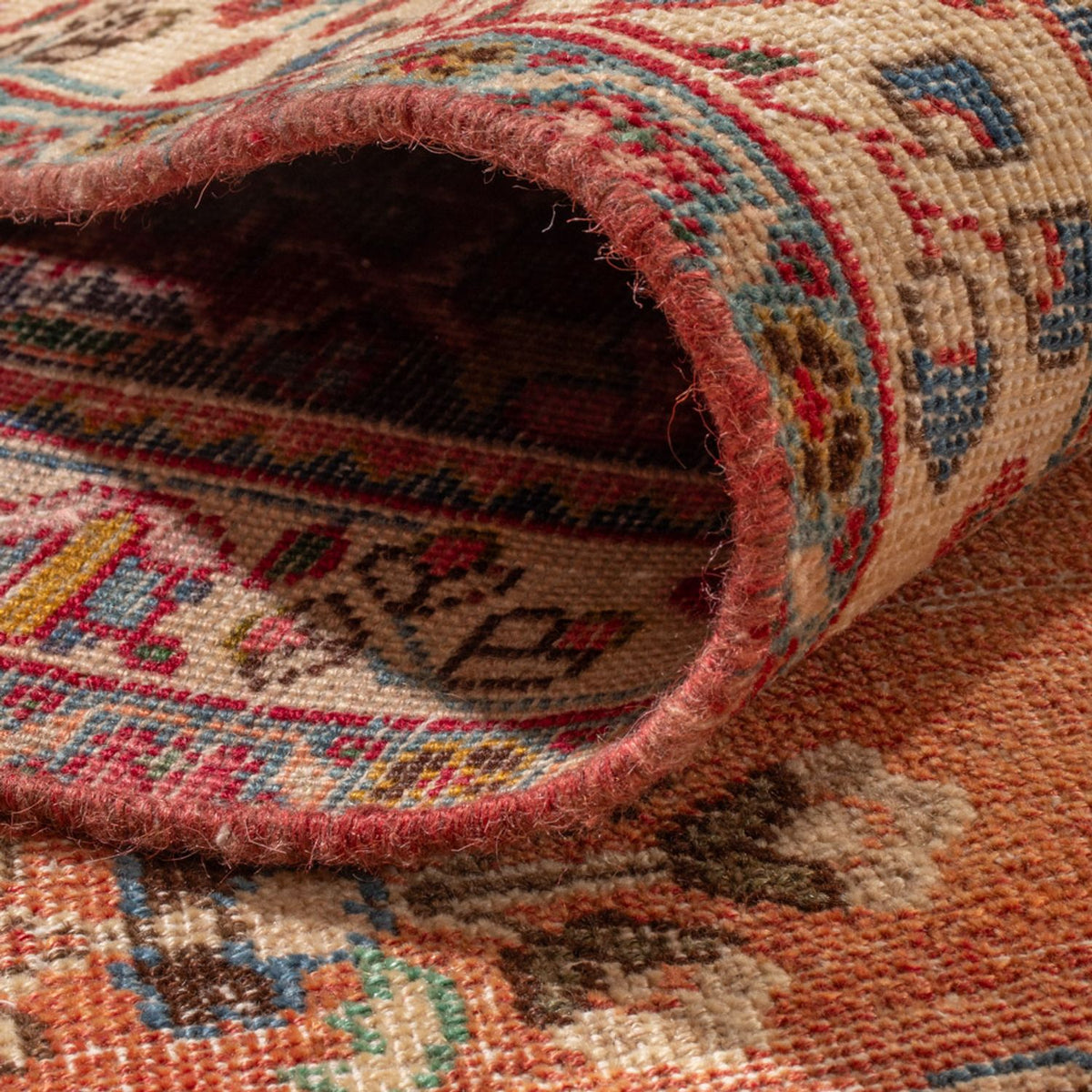 Vintage Teppich - 383 x 290 cm - rost