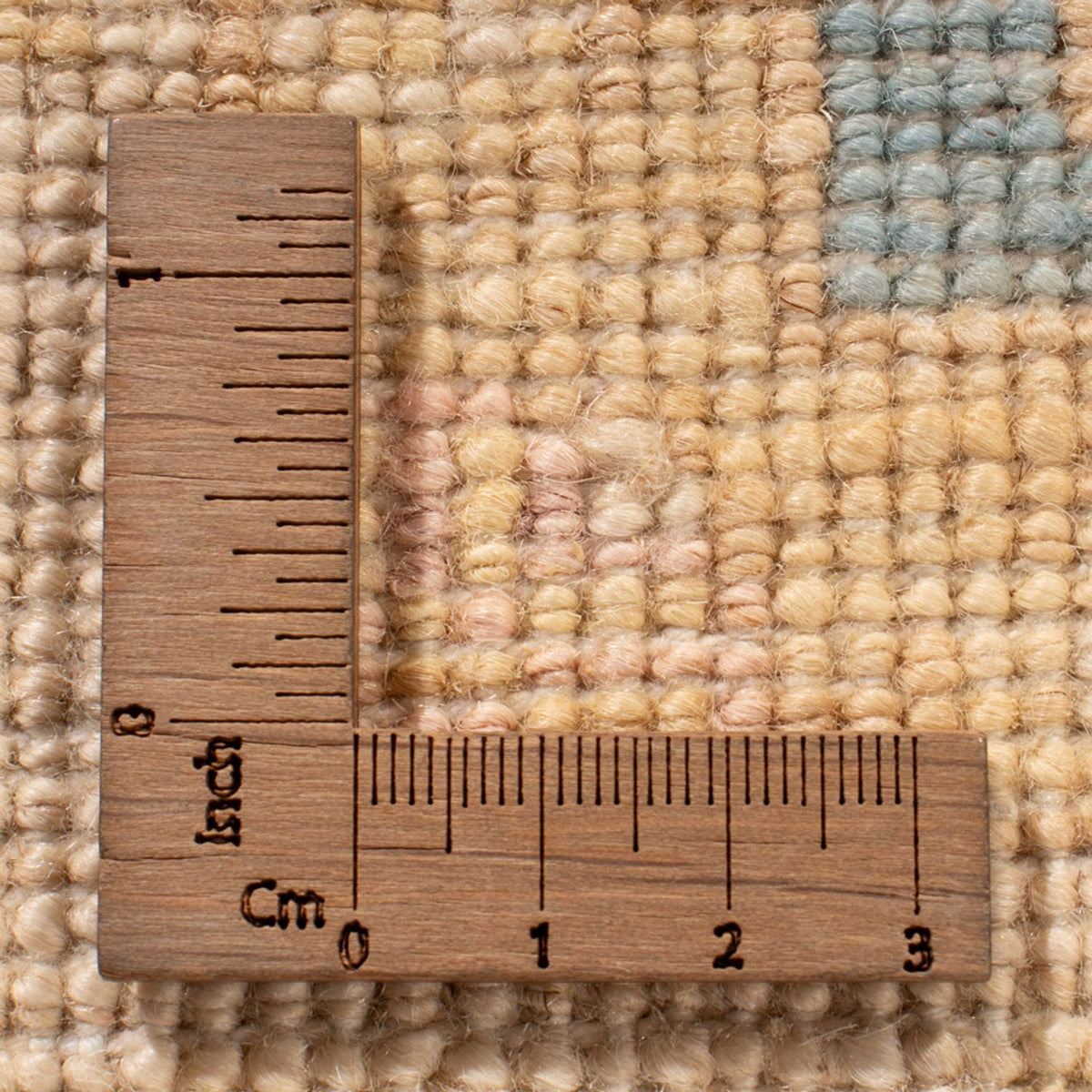 Läufer Ziegler - 250 x 80 cm - blau