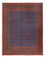 Afghan Teppich - Filpa - 394 x 303 cm - blau