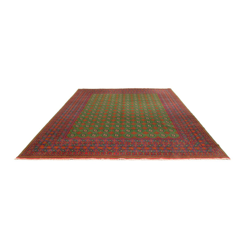 Afghan Teppich - Filpa - 393 x 296 cm - grün