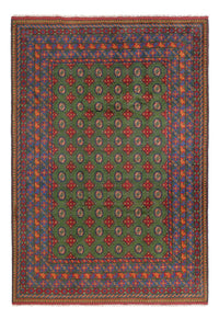 Afghan Teppich - Filpa - 298 x 200 cm - grün