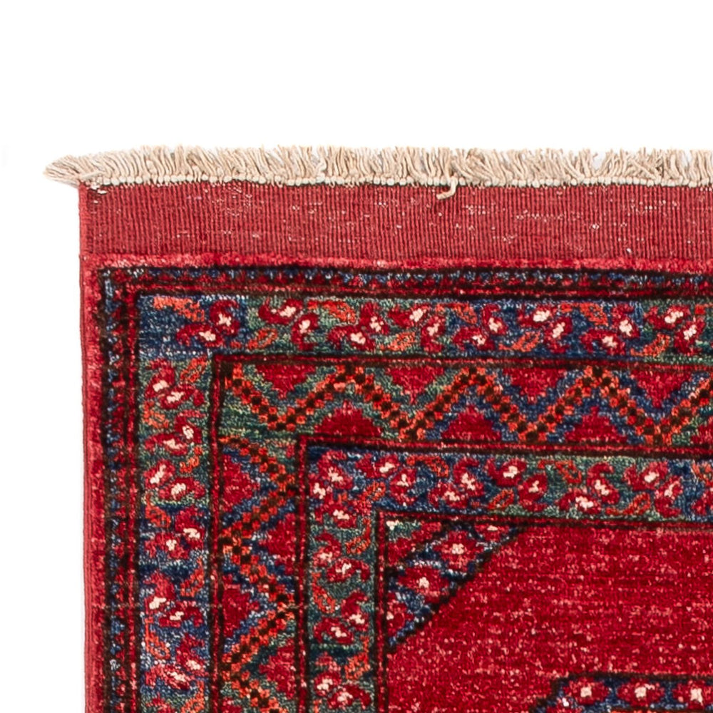 Läufer Afghan - 216 x 87 cm - rot
