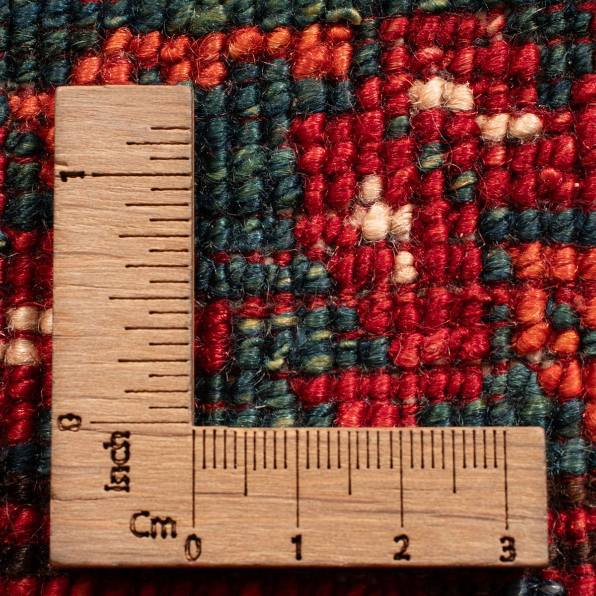 Läufer Afghan - 216 x 87 cm - rot