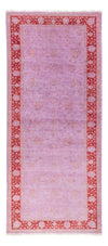 Ziegler Teppich 142x346cm - Orientteppich - Läufer / Flieder / 142 x 346 cm Läufer