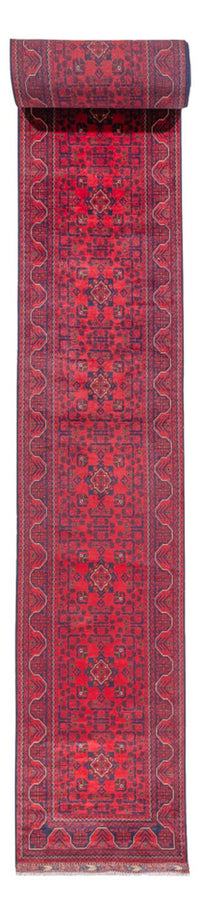 Läufer Afghan - Kunduz - 945 x 78 cm - rot