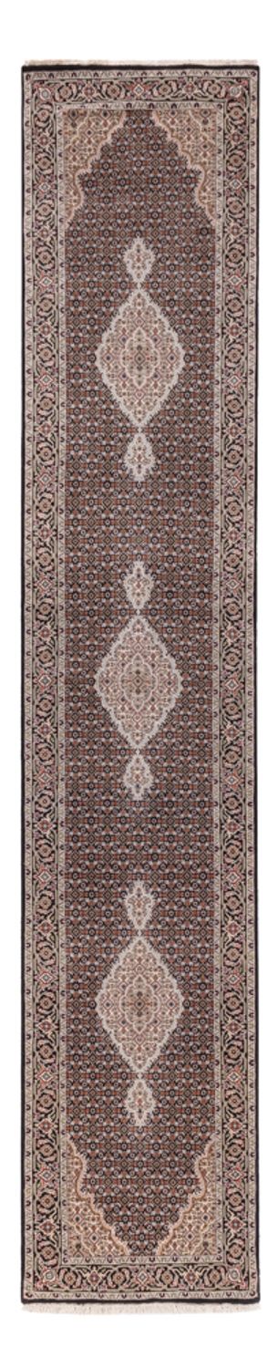 Läufer Orient - Täbriz - 406 x 82 cm - anthrazit