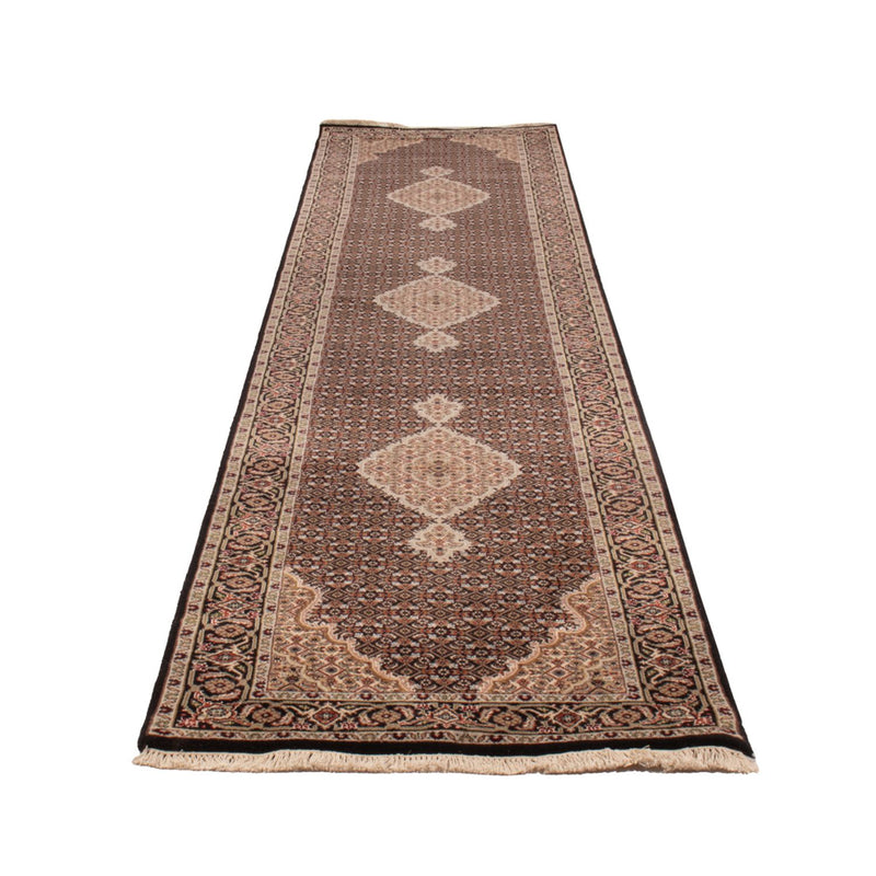 Läufer Orient - Täbriz - 406 x 82 cm - anthrazit