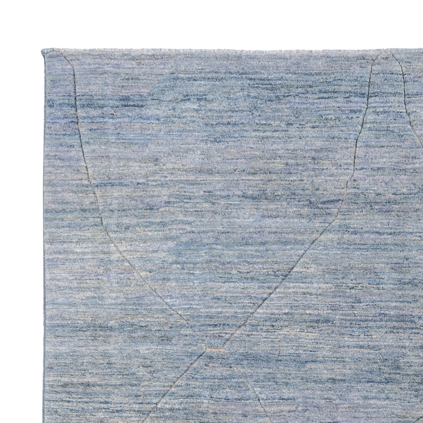 Ziegler Teppich - Modern - 360 x 274 cm - petrolblau