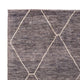Designer Teppich - 194 x 158 cm - dunkelgrau