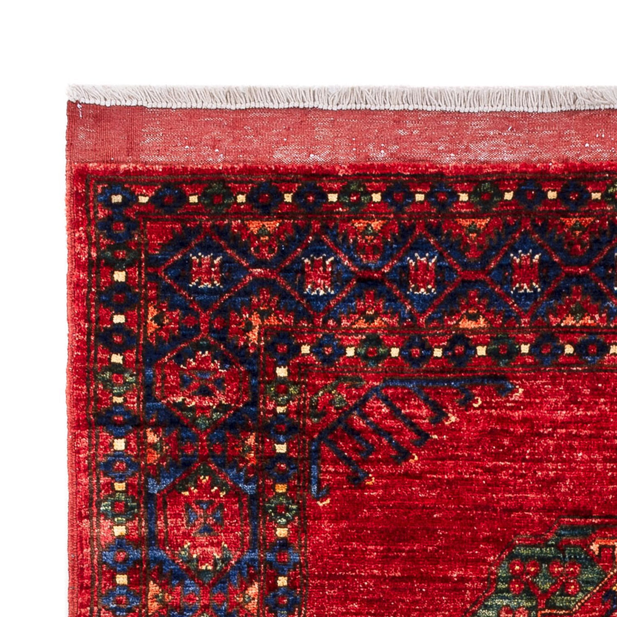 Afghan Teppich - 183 x 122 cm - rot