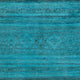Ziegler Teppich - Vintage / Colored - 201 x 148 cm - blau