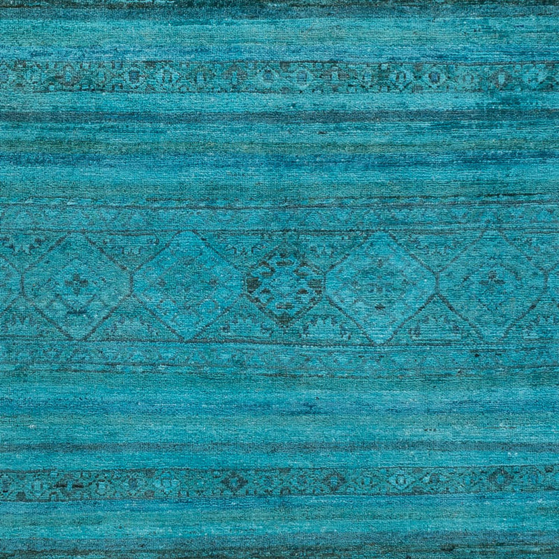 Ziegler Teppich - Vintage / Colored - 201 x 148 cm - blau
