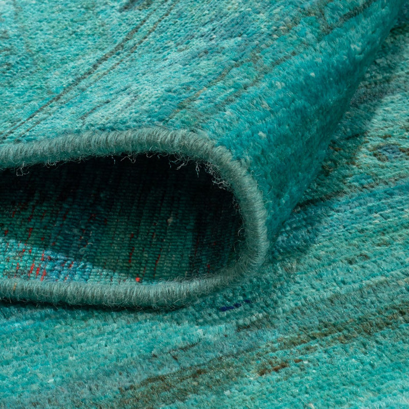 Ziegler Teppich - Vintage / Colored - 201 x 148 cm - blau