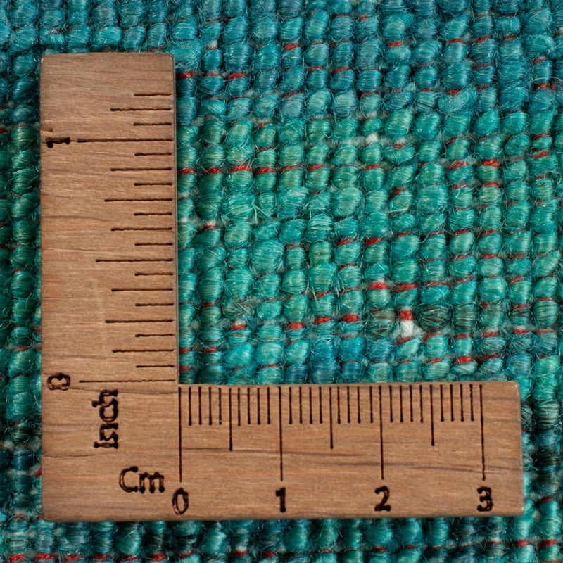 Ziegler Teppich - Vintage / Colored - 201 x 148 cm - blau