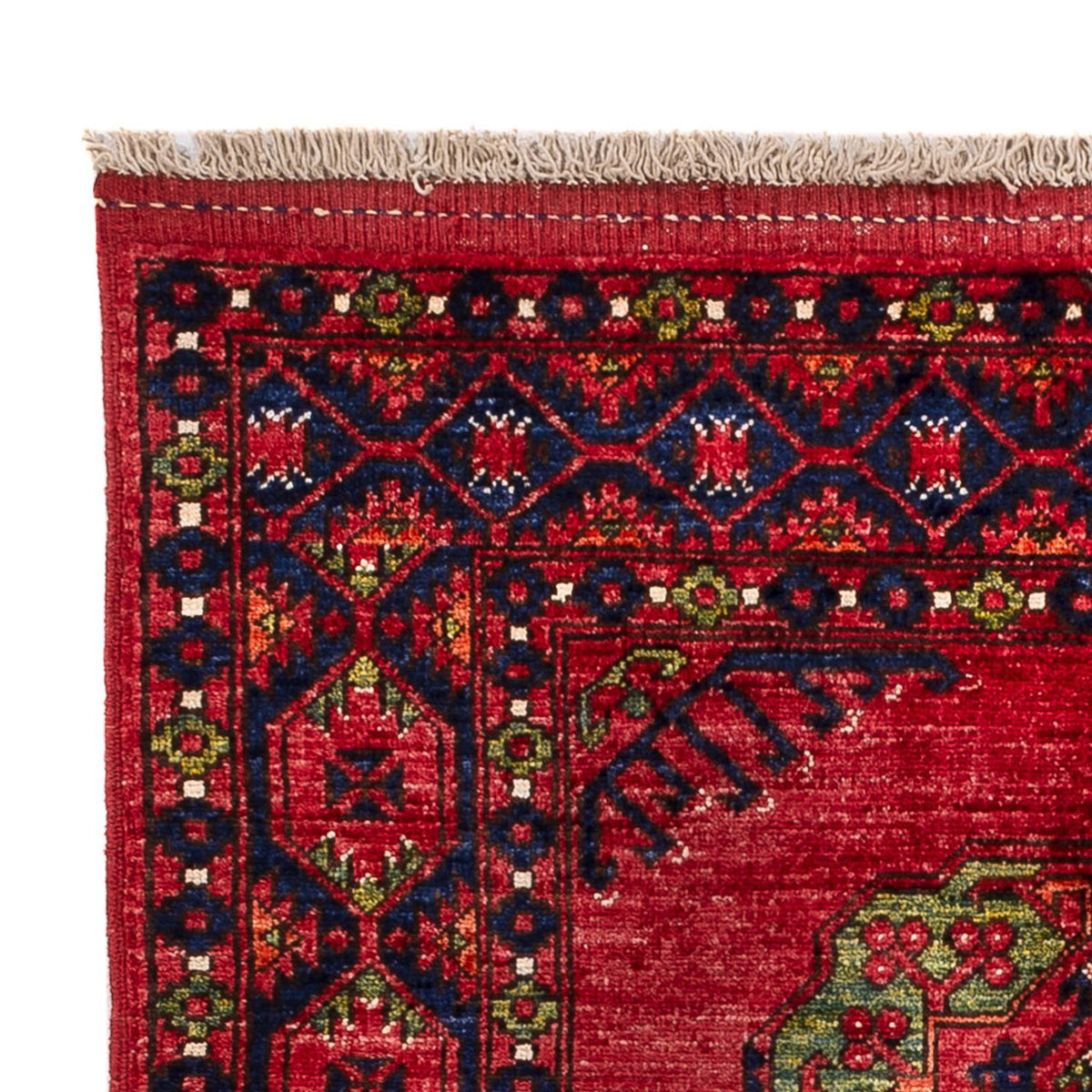 Afghan Teppich - Kunduz - 148 x 100 cm - rot