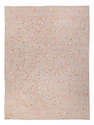Kelim Teppich - Oriental - Soumak - 336 x 236 cm - creme