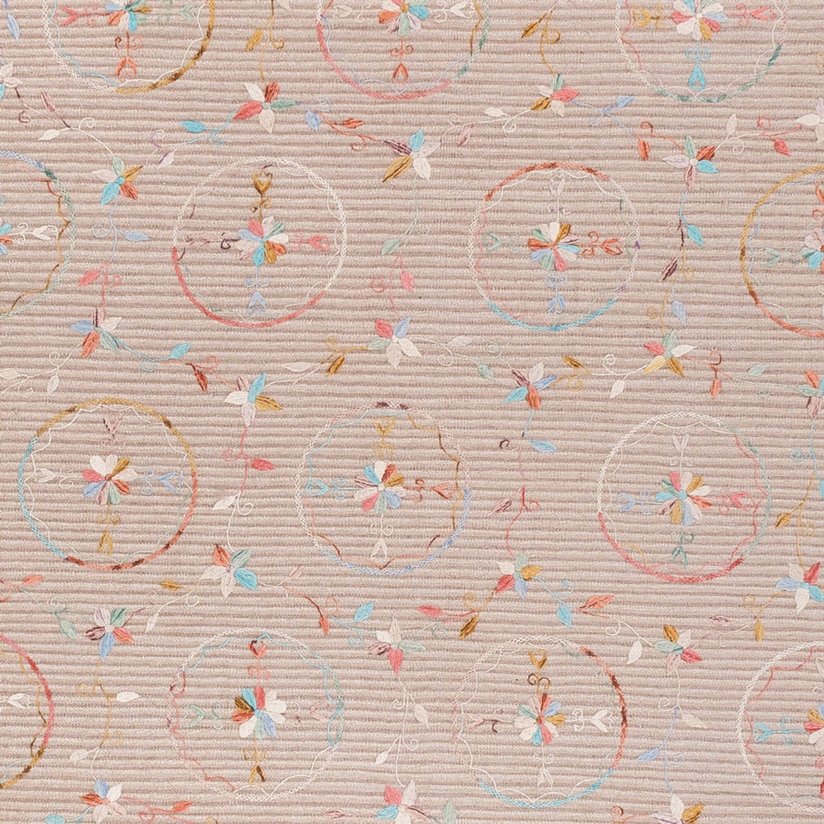 Kelim Teppich - Oriental - Soumak - 336 x 236 cm - creme