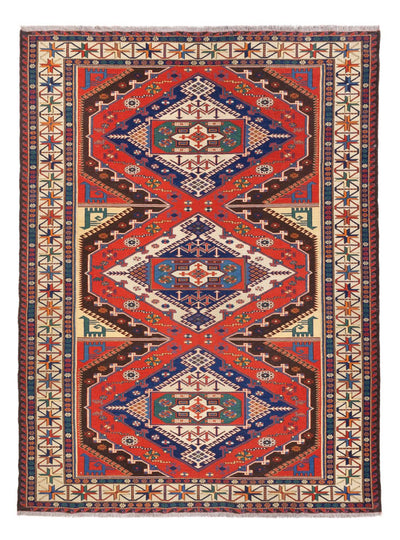 Kelim Afghan Teppich 204x272cm