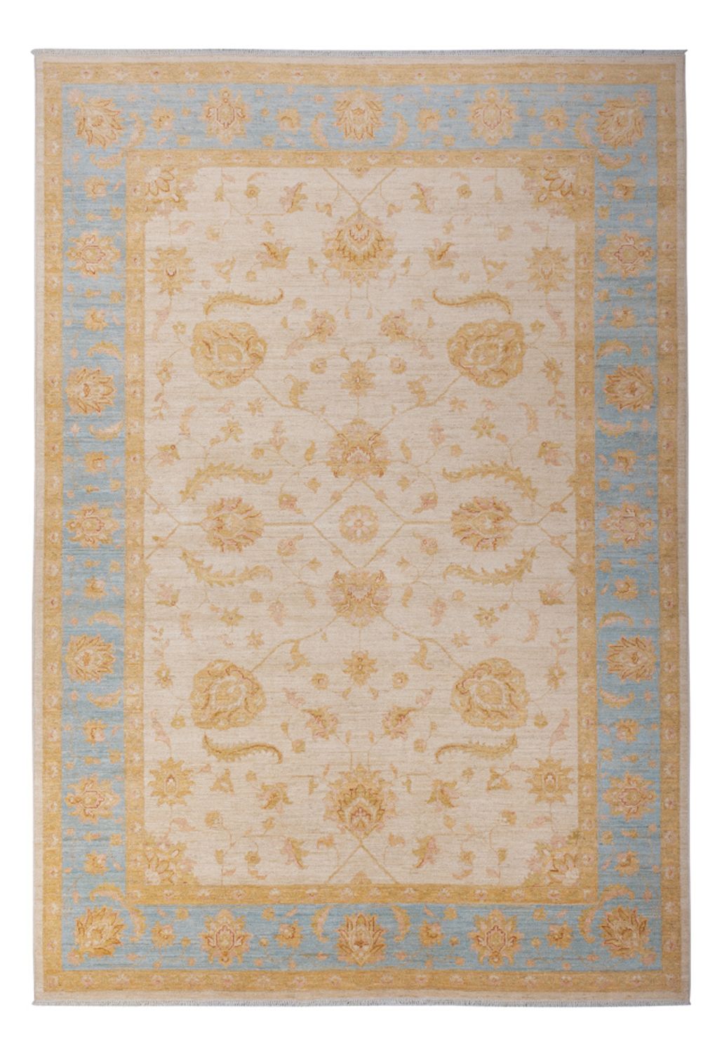 Ziegler Teppich - 307 x 203 cm - beige